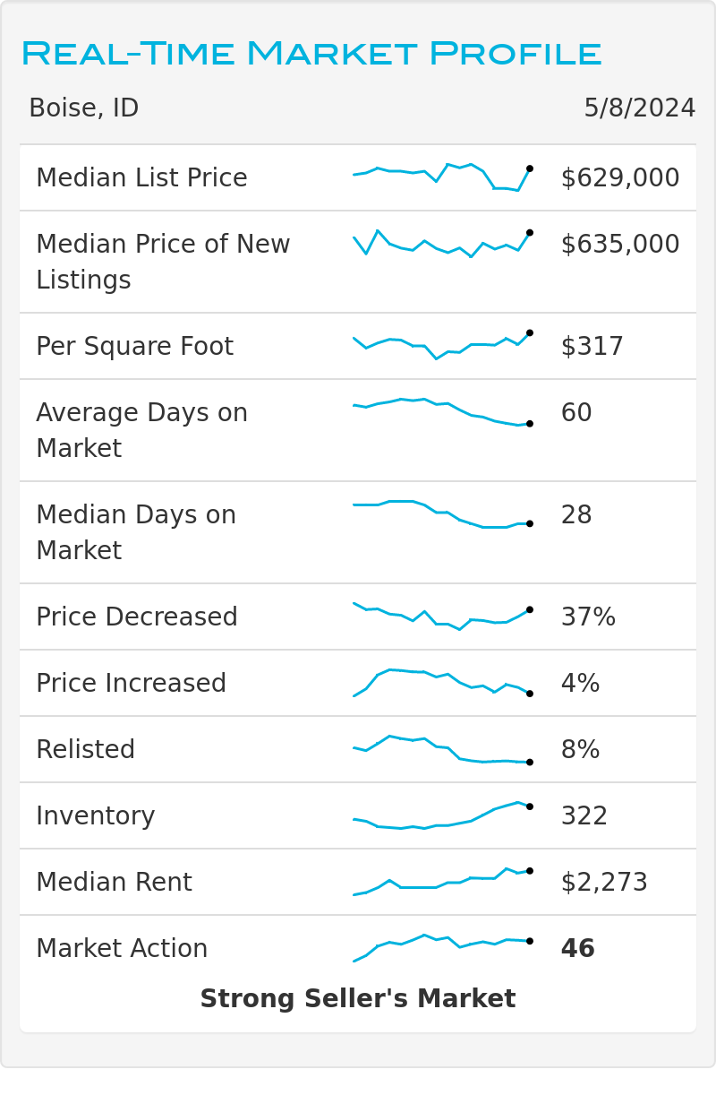 Boise Real Estate Market Summary